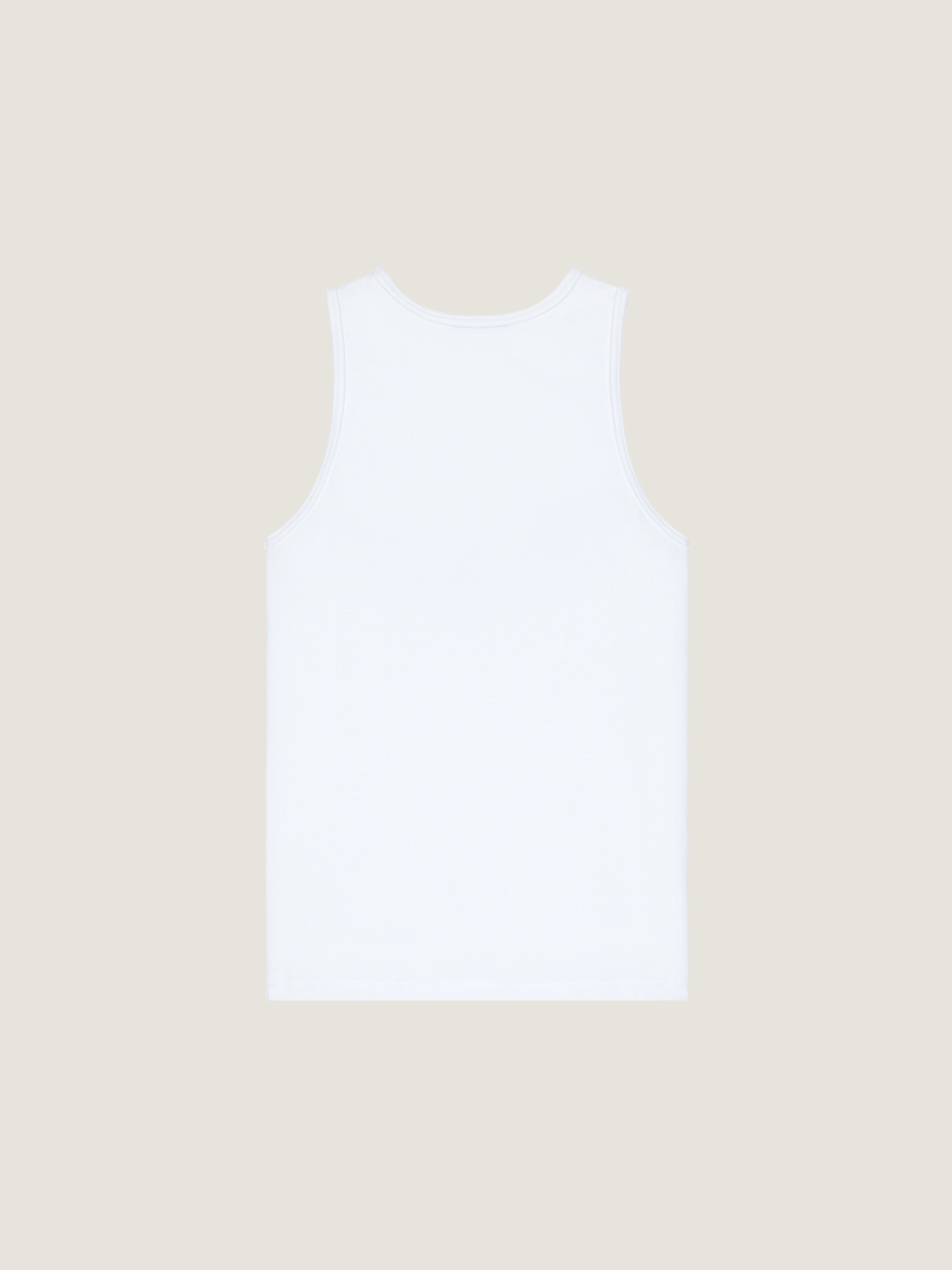 Tank top in cotton with GIVENCHY Stamp print